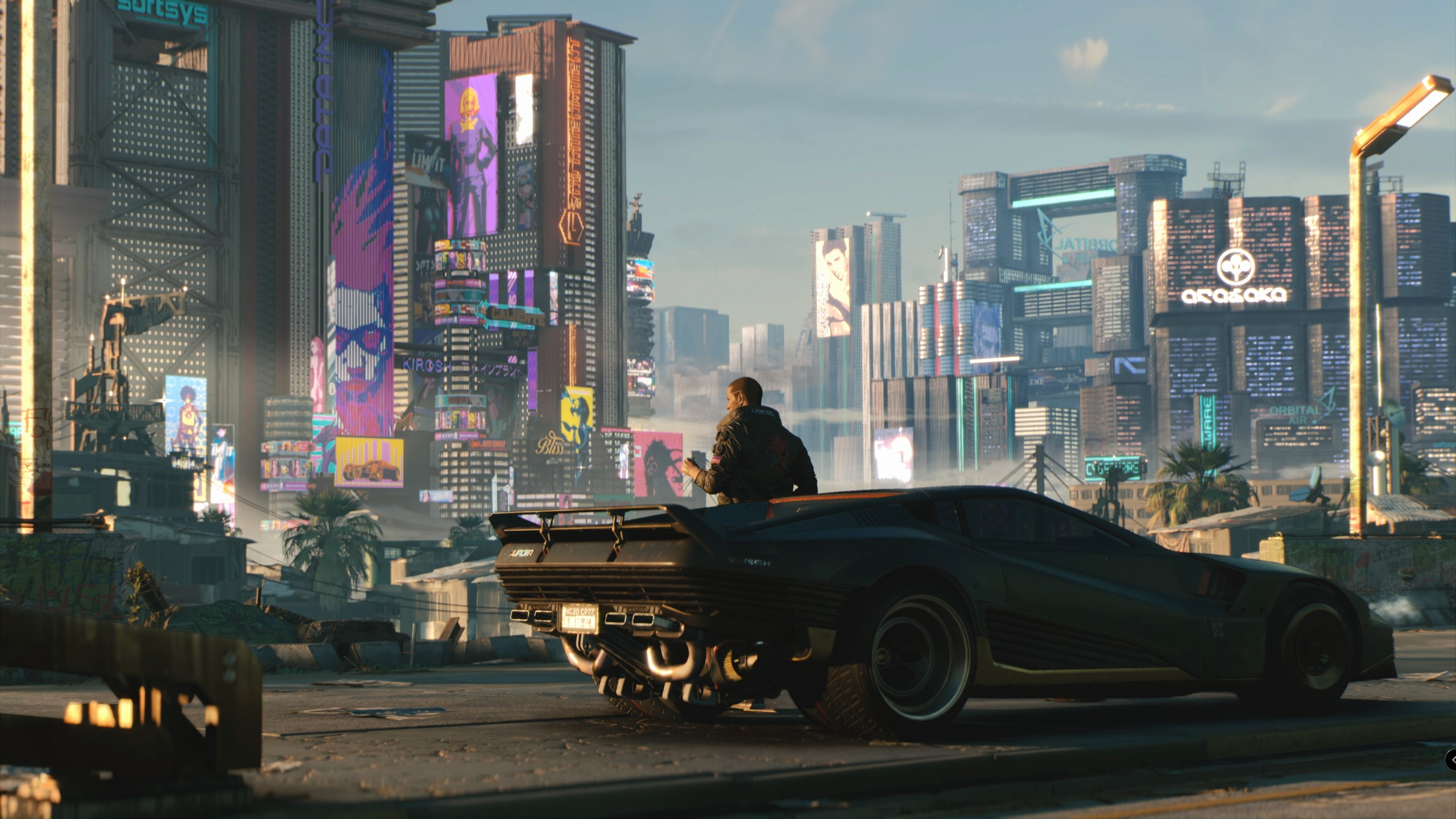 В сети появилась карта Cyberpunk 2077 - изображение обложка