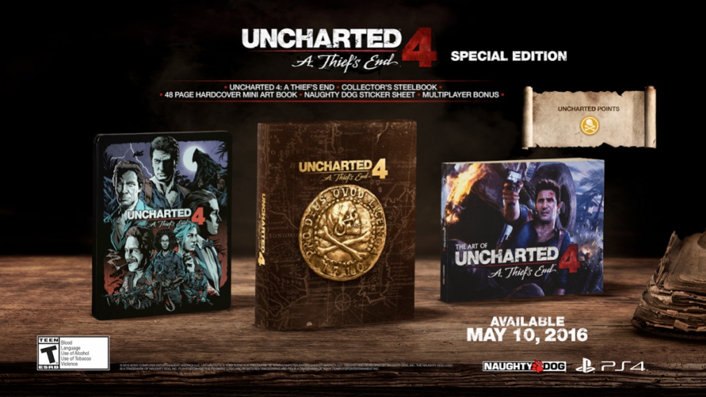 Спешите предзаказать эксклюзивное издание «Uncharted 4: Путь вора» - изображение 1 Спешите предзаказать эксклюзивное издание «Uncharted 4: Путь вора» - фото 1
