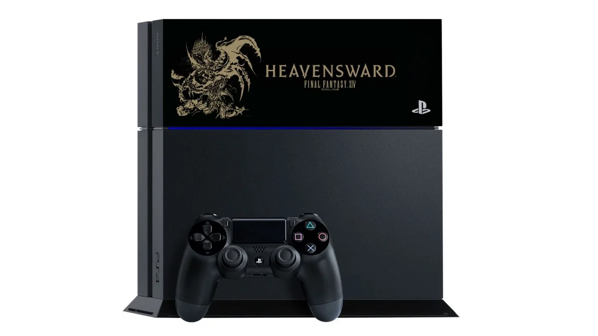 Sony показала ограниченное издание консолей с логотипом Final Fantasy XIV: Heavensward - фото 1