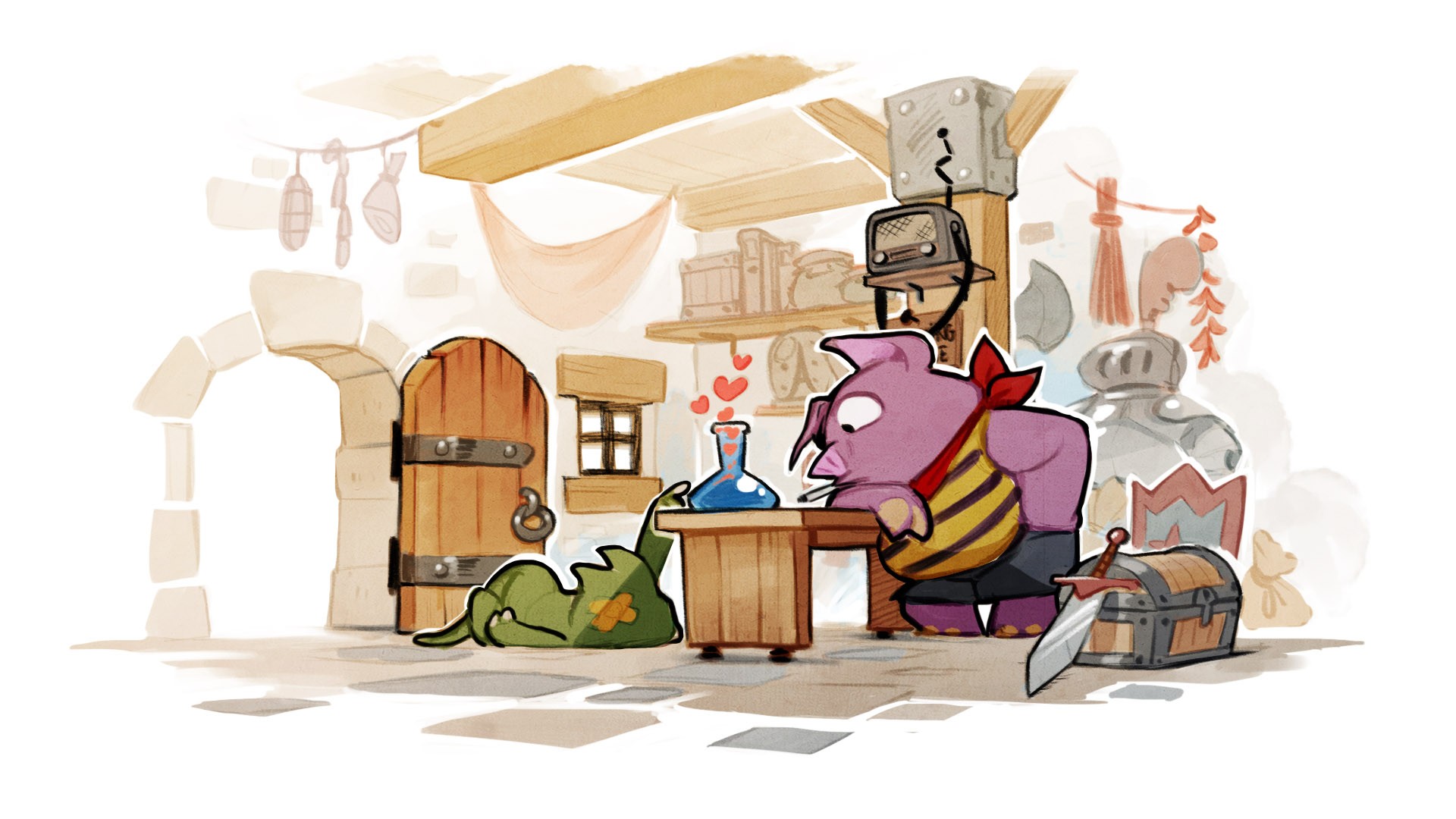Wonder Boy: The Dragon's Trap в рубрике «Игромания на диване» - изображение обложка