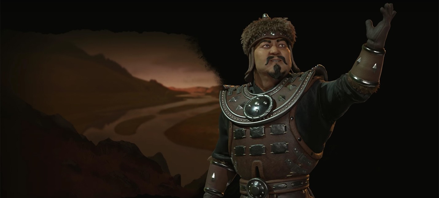 Чингисхан возглавит Монголию в Civilization 6: Rise and Fall - изображение обложка