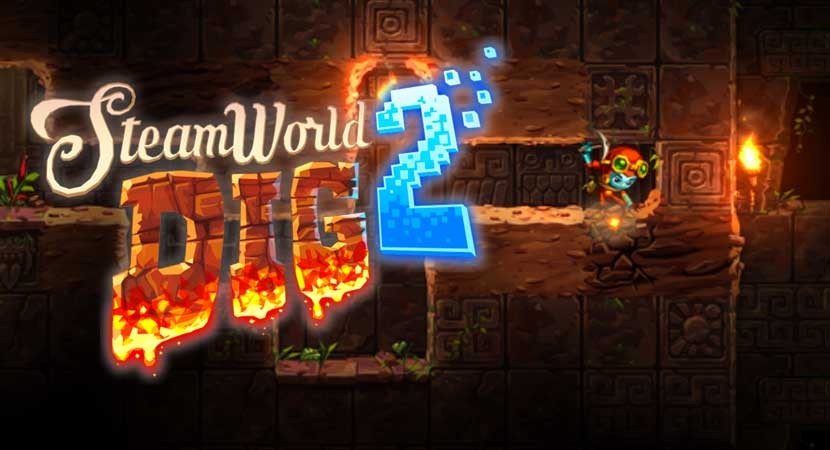 Релизный трейлер Steamworld Dig 2 украсили цитатами из предварительных обзоров - изображение обложка
