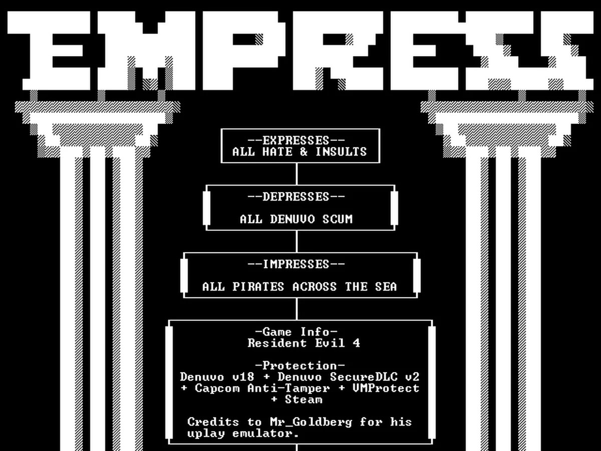 Хакерша Empress смогла взломать ремейк Resident Evil 4 - изображение 1 Хакерша Empress смогла взломать ремейк Resident Evil 4 - фото 1