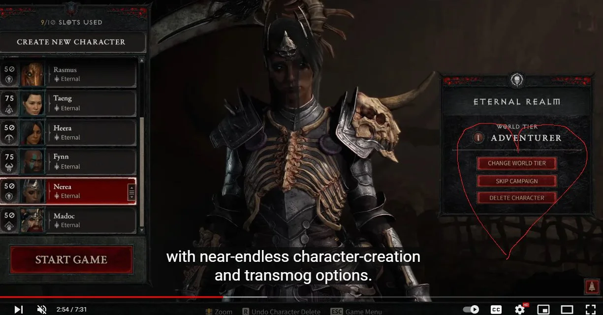 Blizzard добавила в Diablo 4 возможность пропустить сюжетную кампанию - фото 1