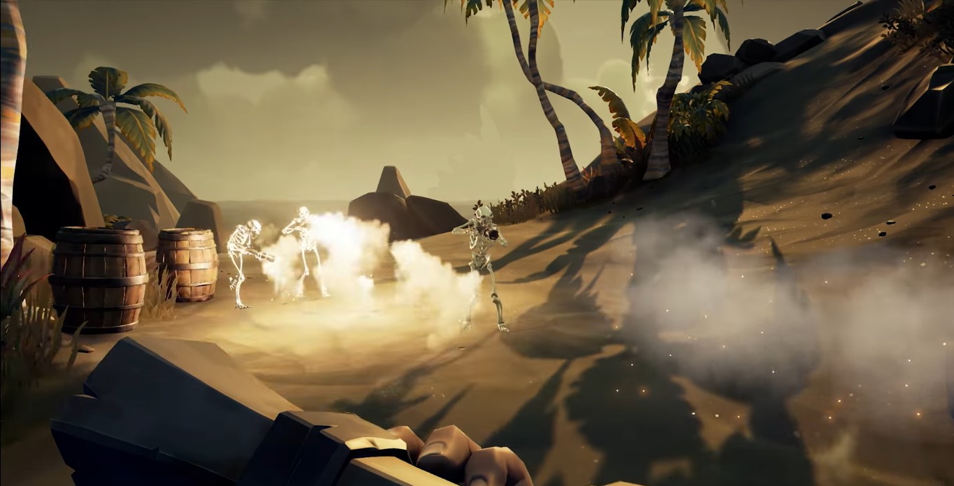В альфа-тестировании Sea of Thieves появились скелеты и новые острова - изображение обложка