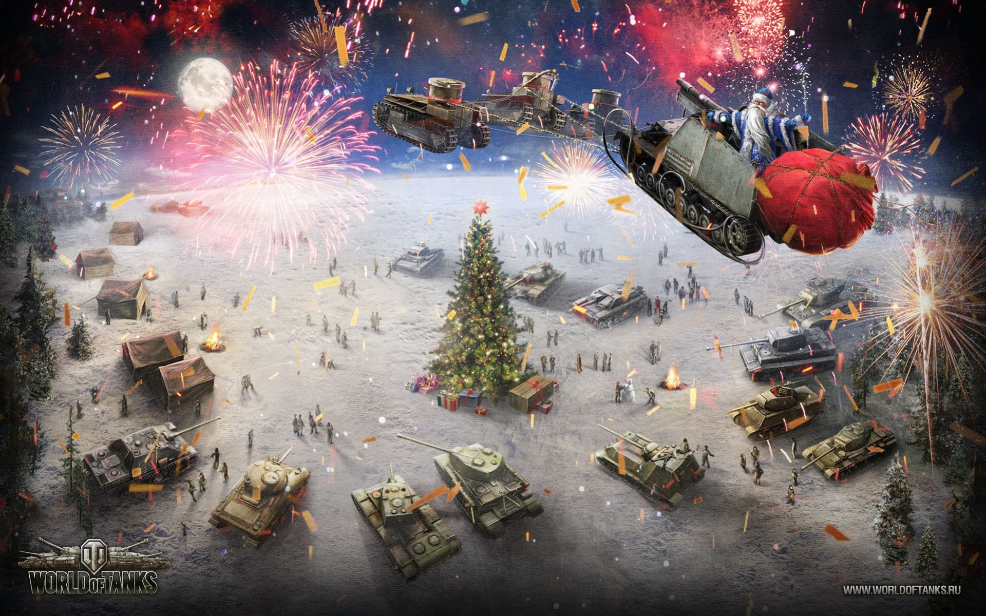 Новогодние подарки игрокам World of Tanks - изображение обложка