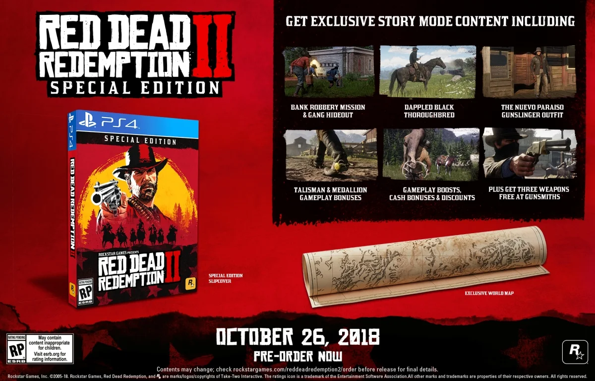 Rockstar анонсировала несколько изданий Red Dead Redemption 2 - фото 1