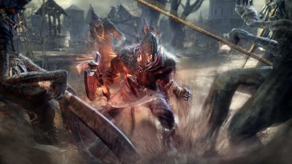 На новых скриншотах из Dark Souls 3 показаны сражения - фото 2
