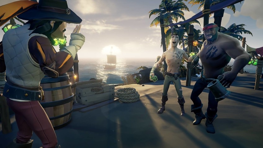 Игроки Sea of Thieves смогут подарить трём друзьям неделю бесплатной игры - изображение обложка