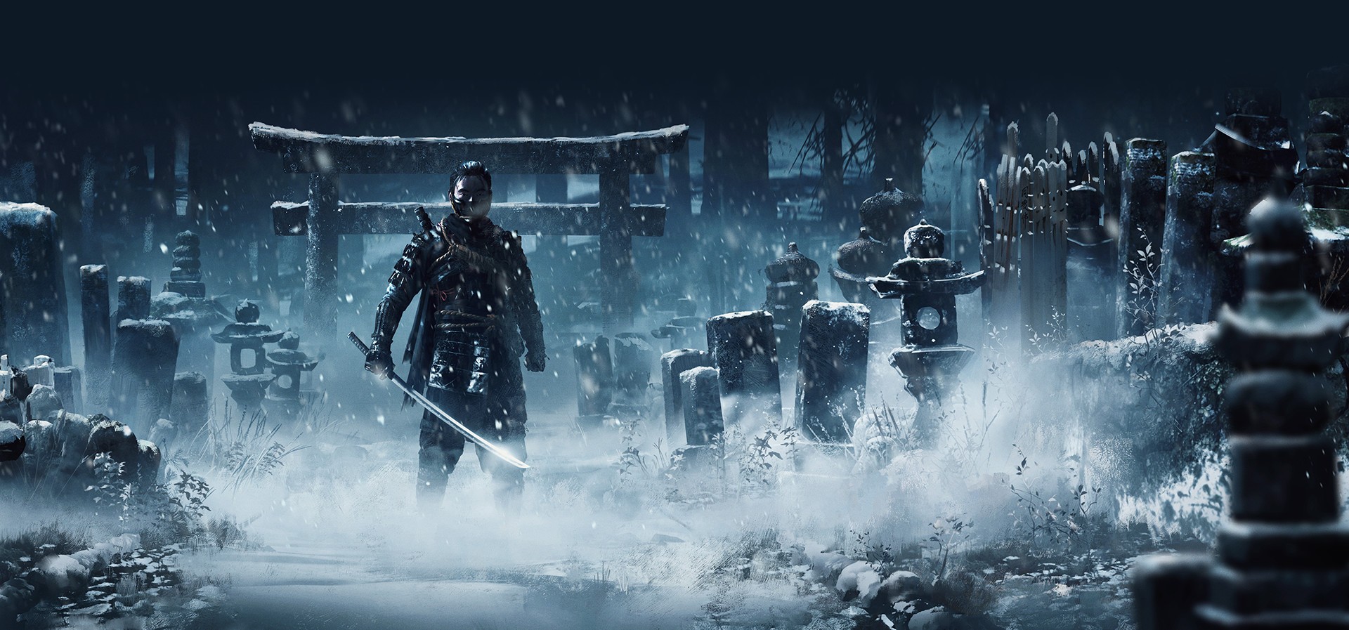Разработчики Ghost of Tsushima поделились концепт-артами своей игры - изображение обложка