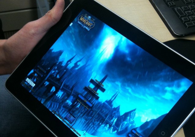 World of Warcraft запустили на iPad - изображение обложка