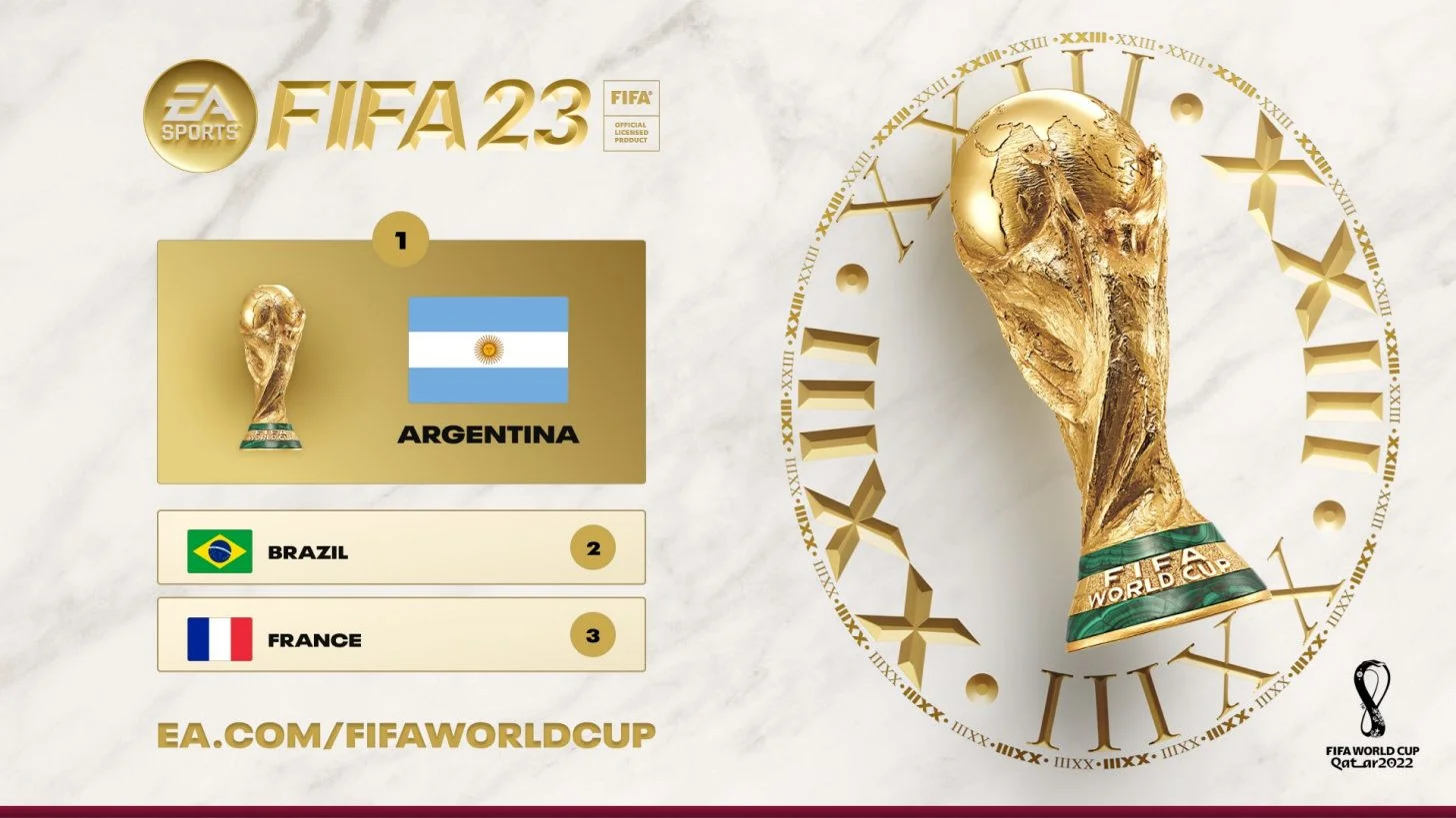 EA Sports угадала новых чемпионов мира по футболу с помощью FIFA 23 - фото 1