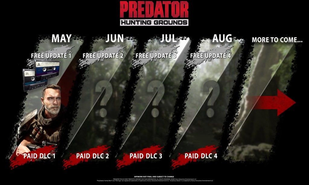 26 мая в Predator: Hunting Grounds появится персонаж Арнольда Шварценеггера - изображение 1 26 мая в Predator: Hunting Grounds появится персонаж Арнольда Шварценеггера - фото 1