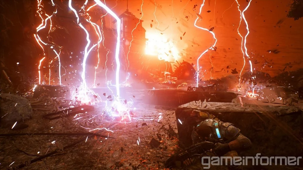 На новых скриншотах из Gears оf War 4 показали «саранчу», а на кадрах из Forza Motorposport 6: Apex — городские треки - фото 1