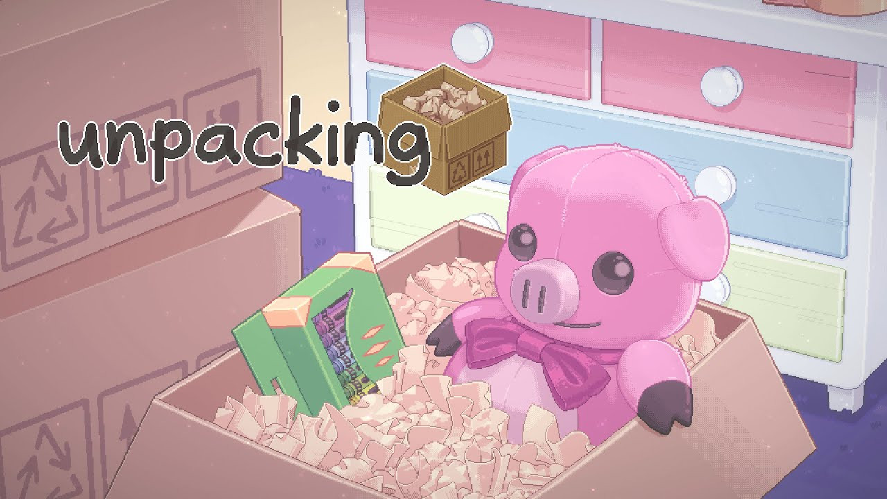 Медитативная головоломка Unpacking о распаковке выйдет 2 ноября - изображение обложка