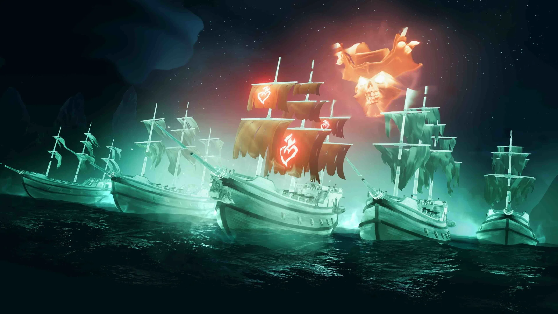 В новом событии игрокам Sea of Thieves предстоит сразиться с призрачной флотилией - изображение обложка