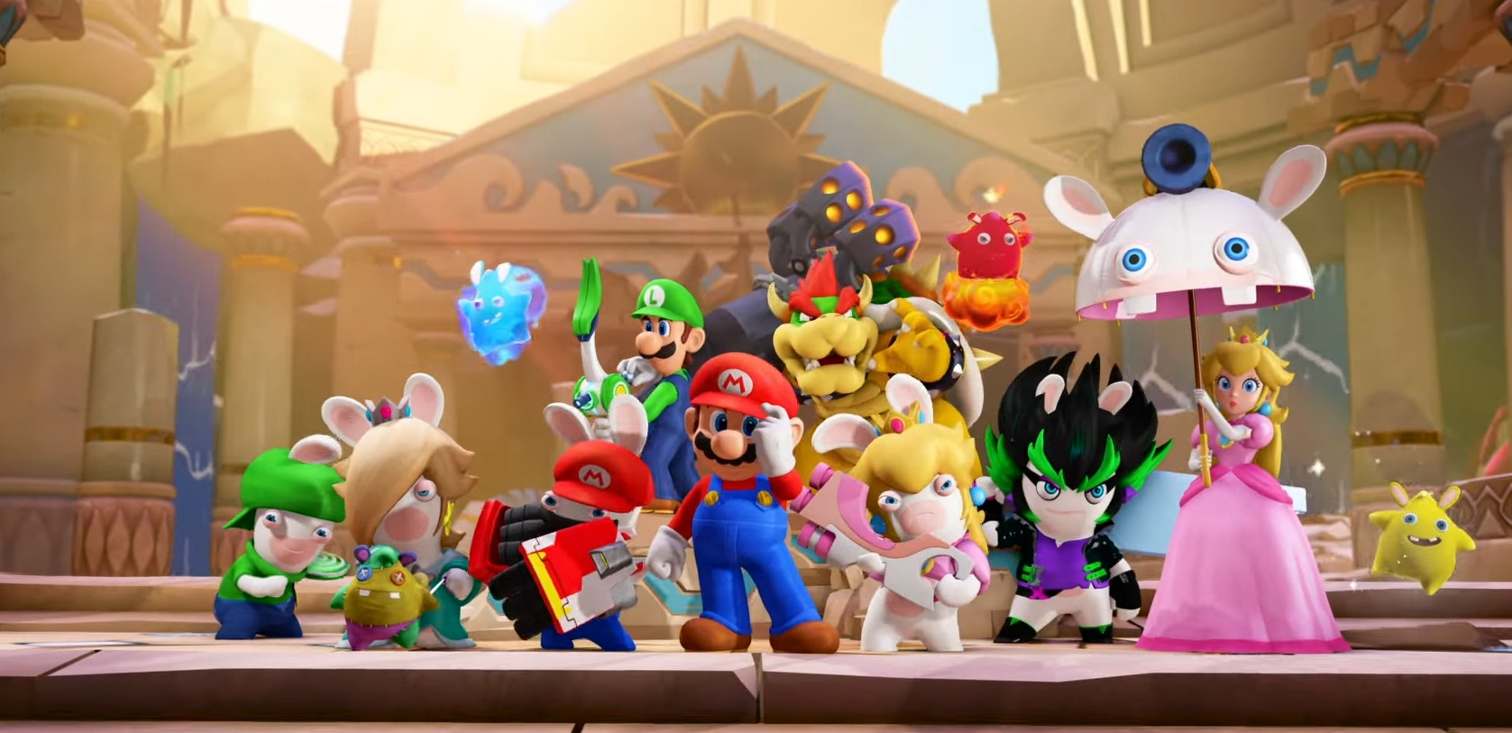 Ubisoft представила новые трейлеры с геймплеем Mario + Rabbids Sparks of Hope - изображение обложка