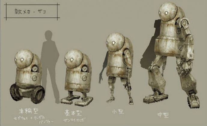 Японский журнал опубликовал изображения NieR: Automata (обновление) - изображение 9 Японский журнал опубликовал изображения NieR: Automata (обновление) - фото 9