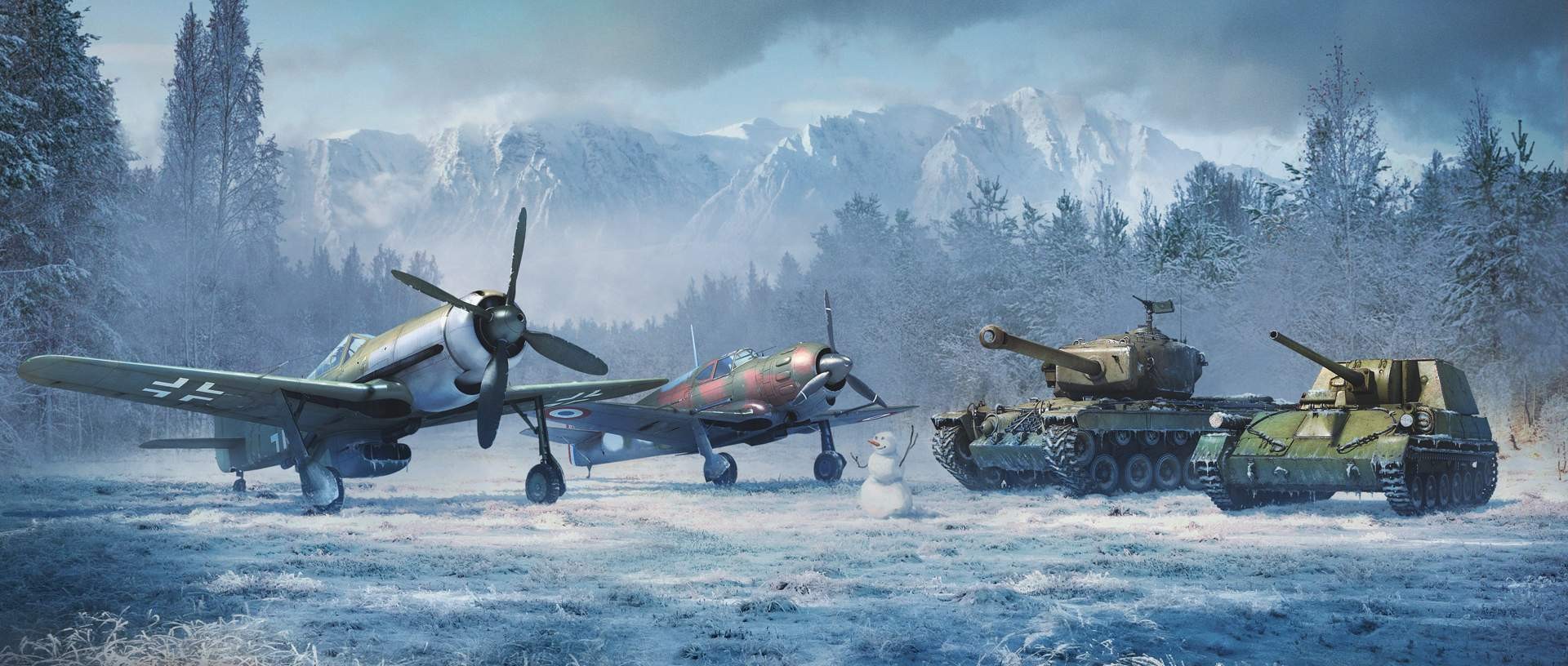 В War Thunder стартовало «Новогоднее приключение» - изображение обложка