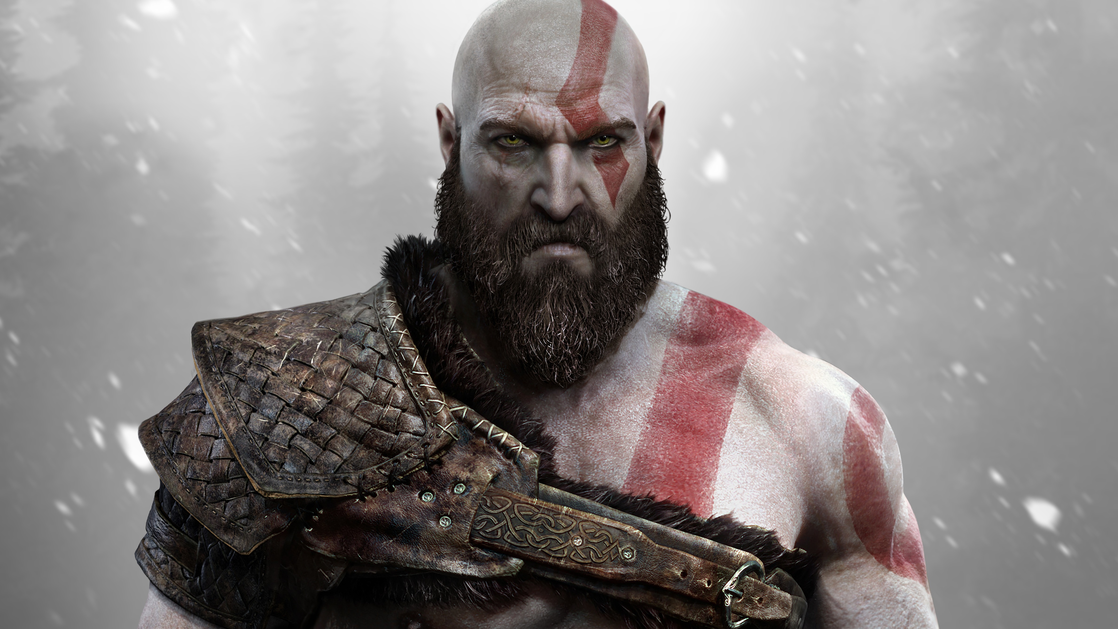 God of War: постаревший Кратос без бороды наводит ужас - изображение обложка