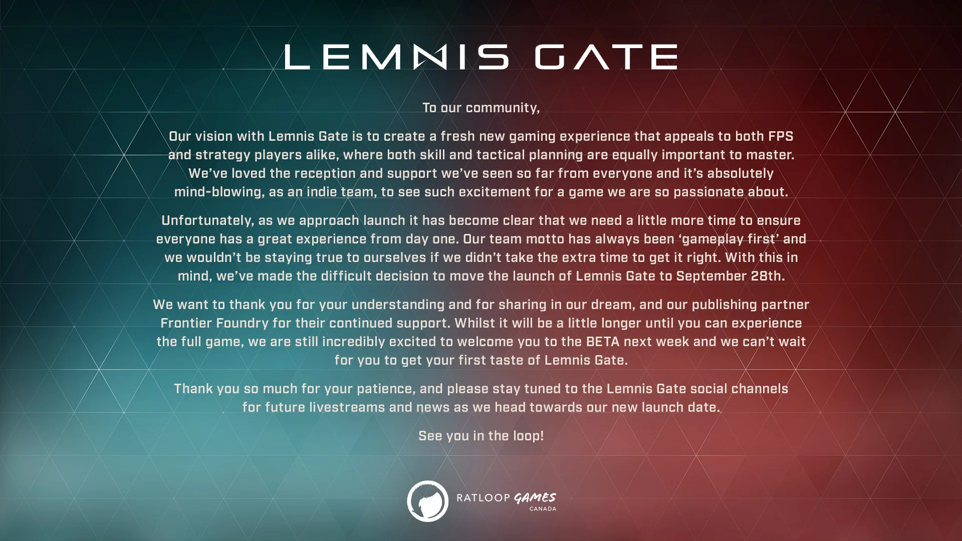 Релиз Lemnis Gate отложили до конца сентября - фото 1