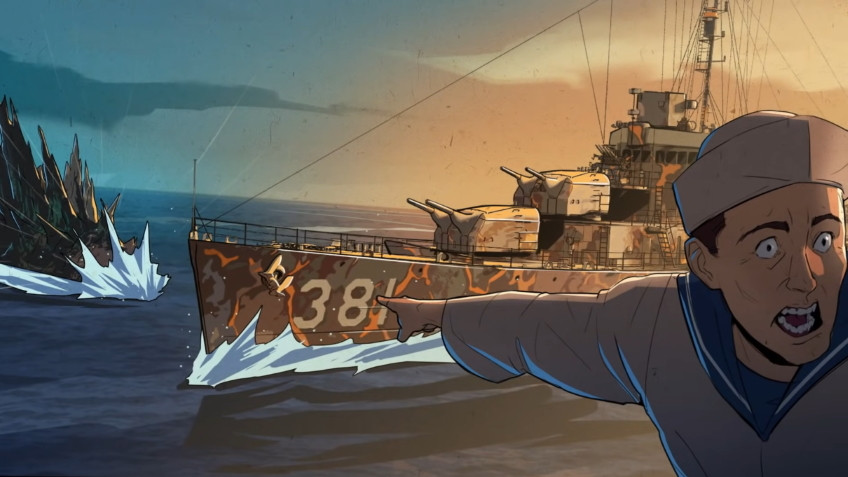 В World of Warships появятся камуфляжи по мотивам «Годзиллы против Конга» - изображение обложка