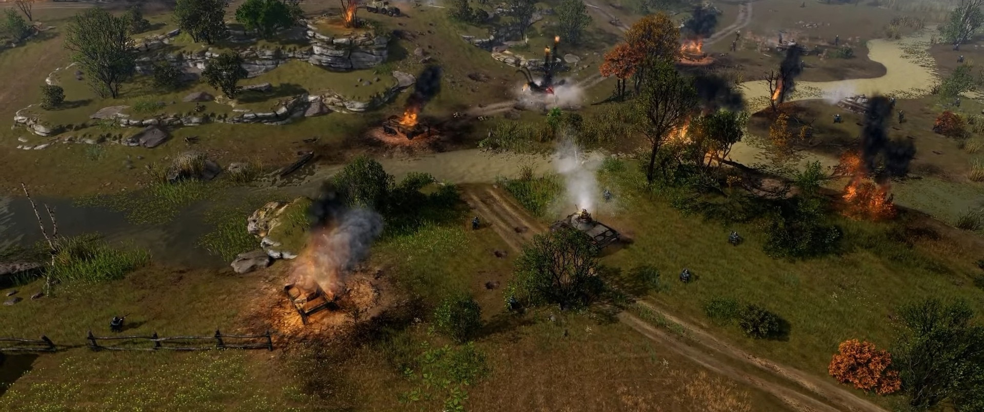 Войска собираются на поле боя в тизере Men of War II - изображение обложка