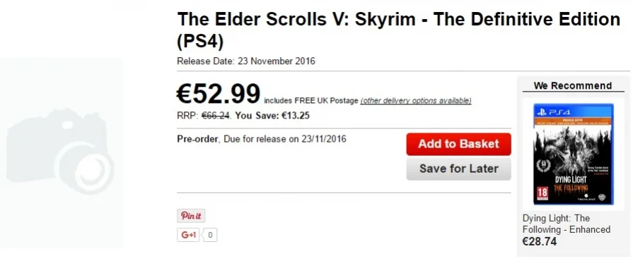 По слухам, обновленная версия The Elder Scrolls 5: Skyrim может выйти в ноябре - фото 1
