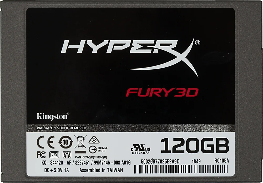В «Ситилинк» появились SSD Kingston Fury 3D на 120 и 240 ГБ - фото 2