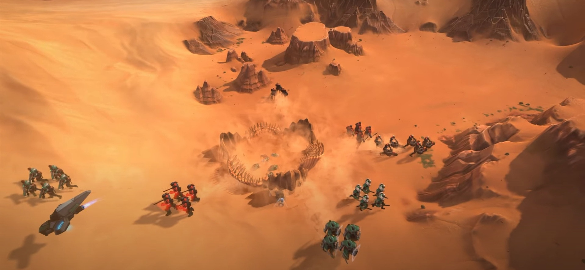 «Это — Арракис»: вышел первый геймплейный трейлер Dune: Spice Wars - изображение 2 «Это — Арракис»: вышел первый геймплейный трейлер Dune: Spice Wars - фото 2