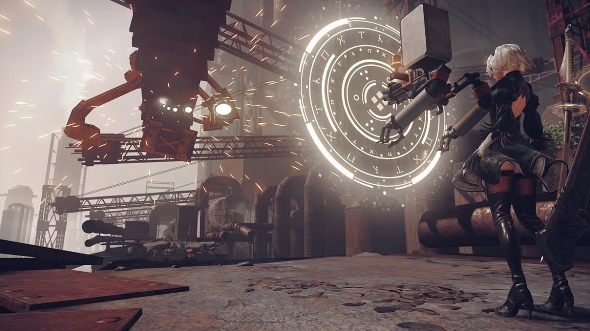 Square Enix представила новые скриншоты из NieR: Automata - изображение 2 Square Enix представила новые скриншоты из NieR: Automata - фото 2