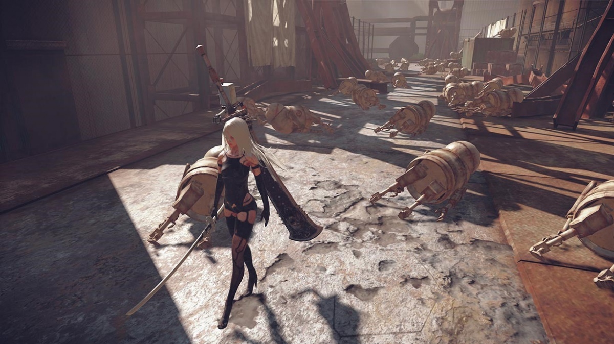 Square Enix представила новые скриншоты из NieR: Automata - изображение 8 Square Enix представила новые скриншоты из NieR: Automata - фото 8