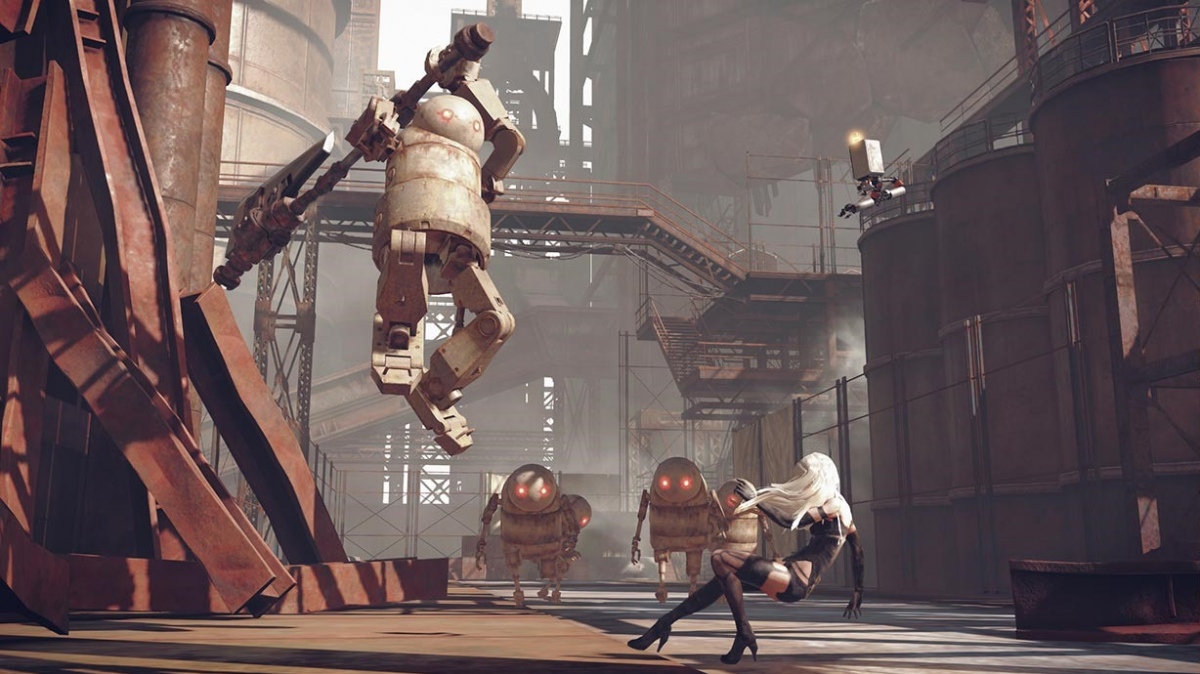 Square Enix представила новые скриншоты из NieR: Automata - изображение 9 Square Enix представила новые скриншоты из NieR: Automata - фото 9