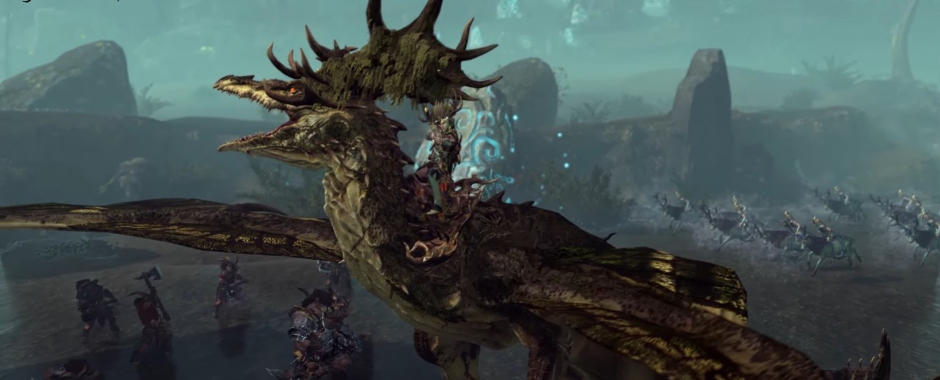 Разработчики Total War: Warhammer представили властителей полян и лесных драконов - изображение обложка