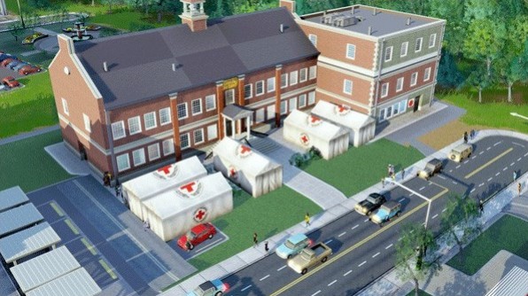 Дополнение SimCity Red Cross призвано помочь жертвам природных катастроф - изображение обложка