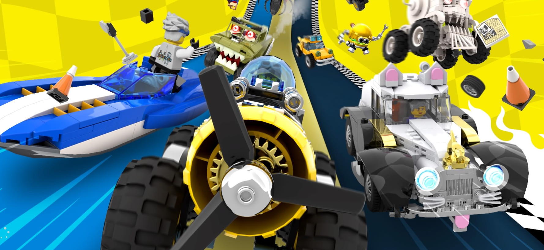 В сети появились изображения предполагаемой LEGO 2K Drive - изображение обложка