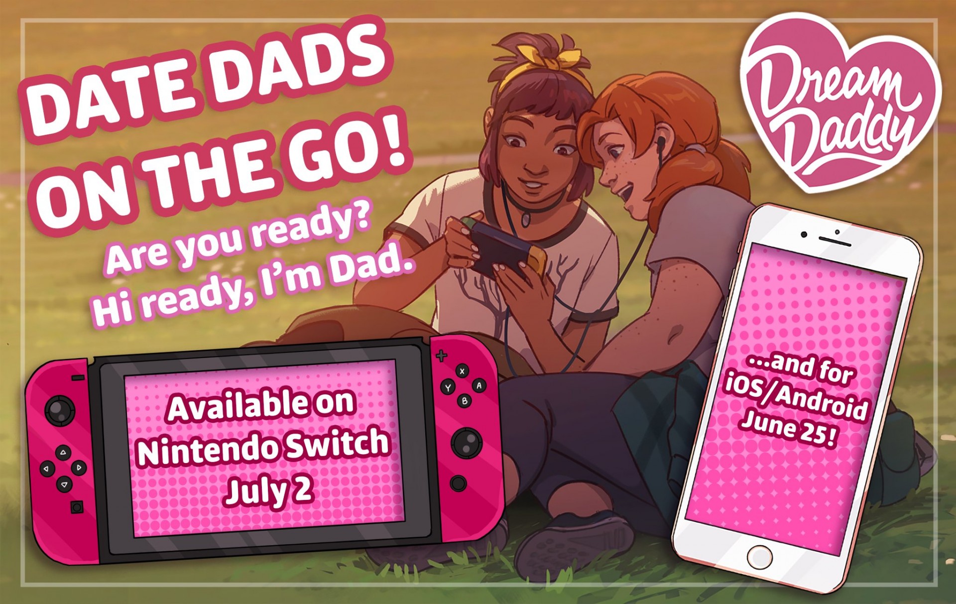 Режиссёрская версия» Dream Daddy выходит на смартфонах и Nintendo Switch —  Игромания