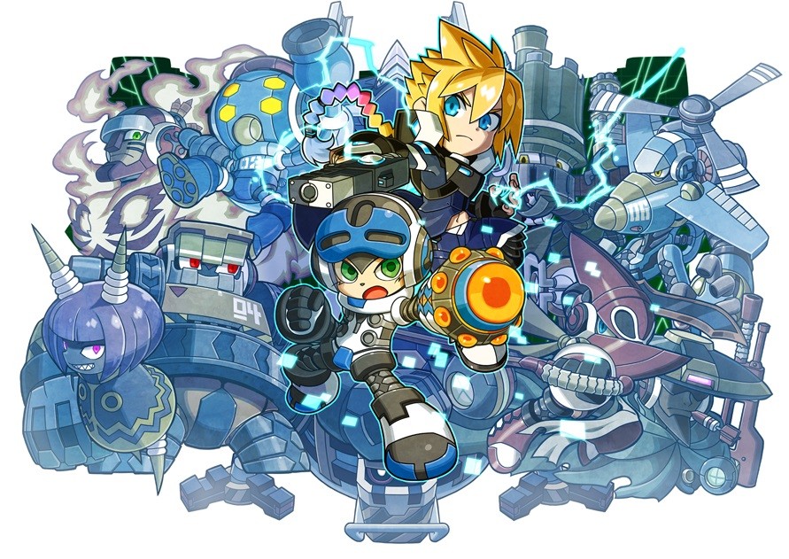 Платформер Mighty Gunvolt Burst выйдет на Nintendo Switch в июне - изображение обложка