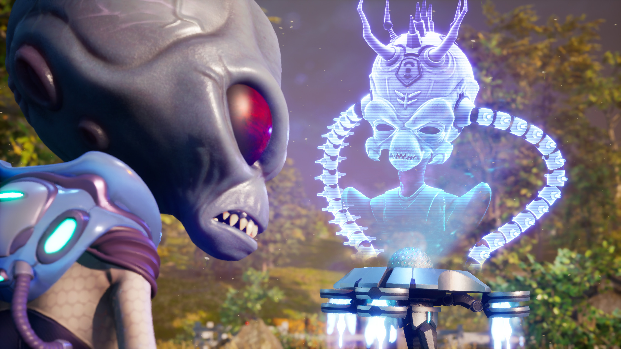 Штурм Зоны 42 в новом трейлере ремейка Destroy All Humans! - изображение обложка