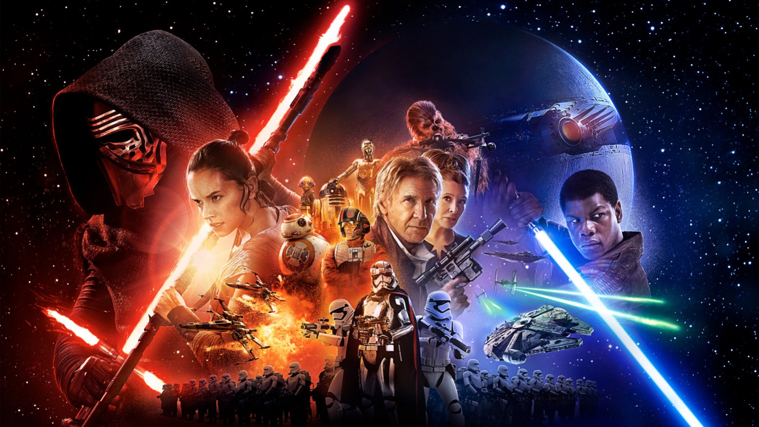 Lucasfilm показала полный трейлер седьмой части «Звездных войн» - изображение обложка