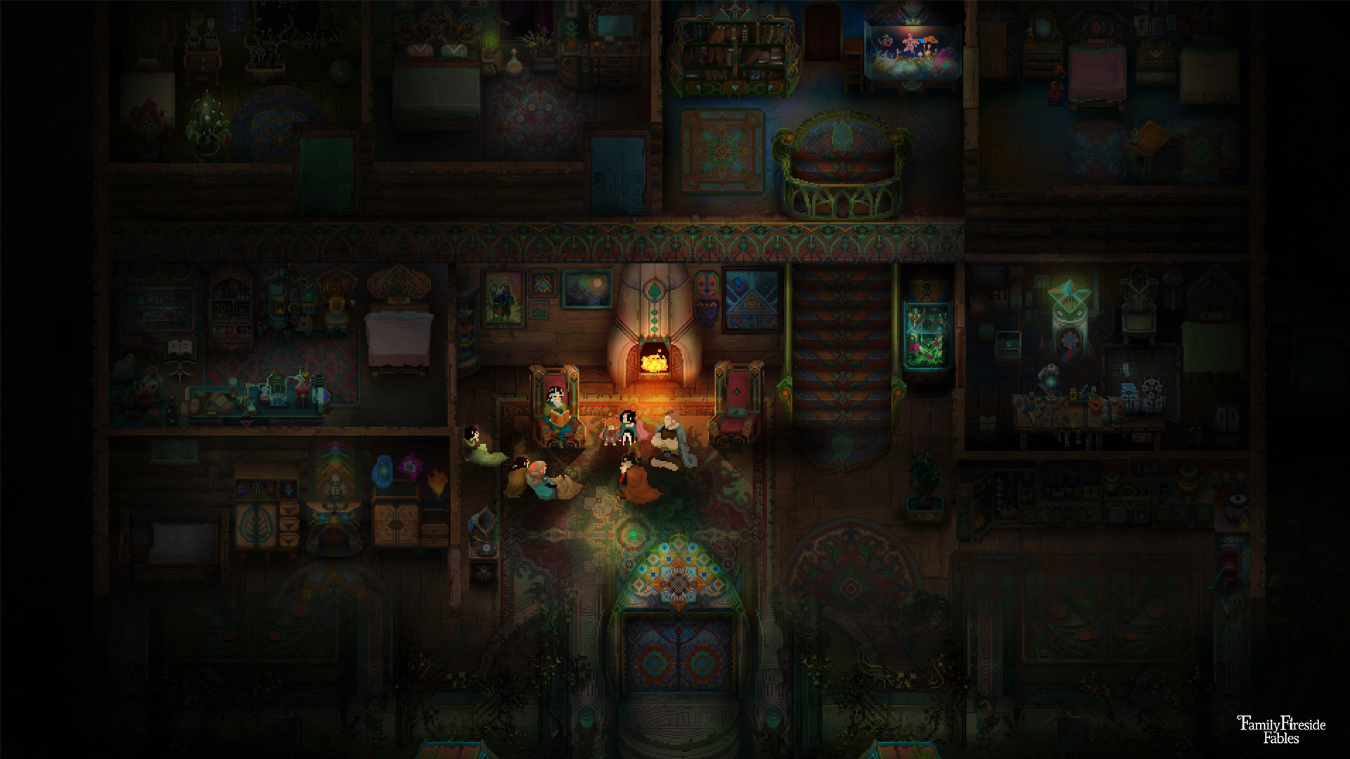 К Children of Morta выпустили необычное обновление Family Fireside Fables - изображение обложка