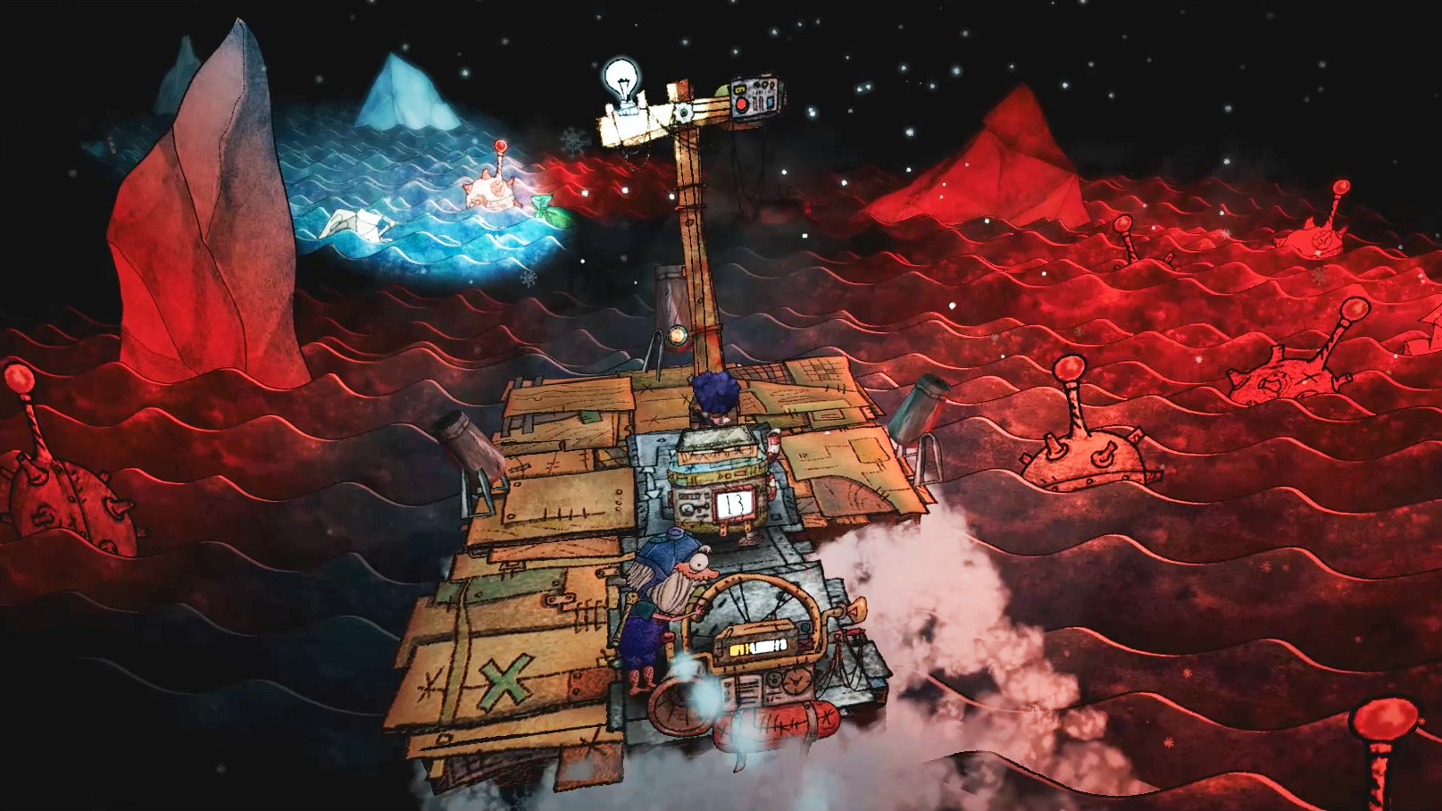 К кооперативному приключению Trash Sailors выпустили демоверсию - изображение обложка