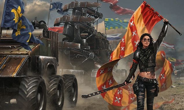«Рыцари Пустошей» привезли в Crossout 200-килограммовый револьвер - изображение обложка