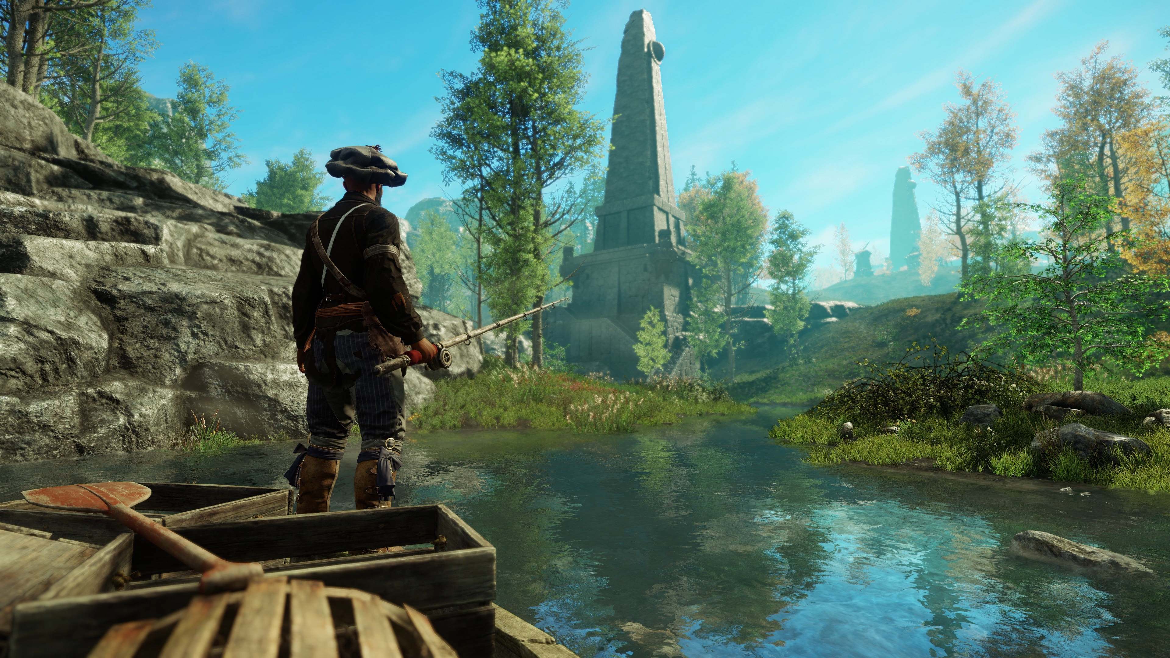 Сражения и рыбалка: IGN показал фрагменты игрового процесса New World - изображение обложка