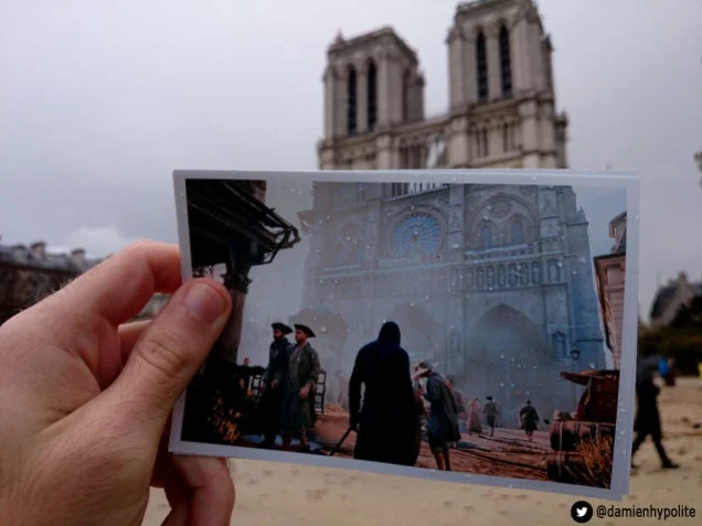 Париж из Assassin's Creed: Unity сравнили с реальным городом - фото 5