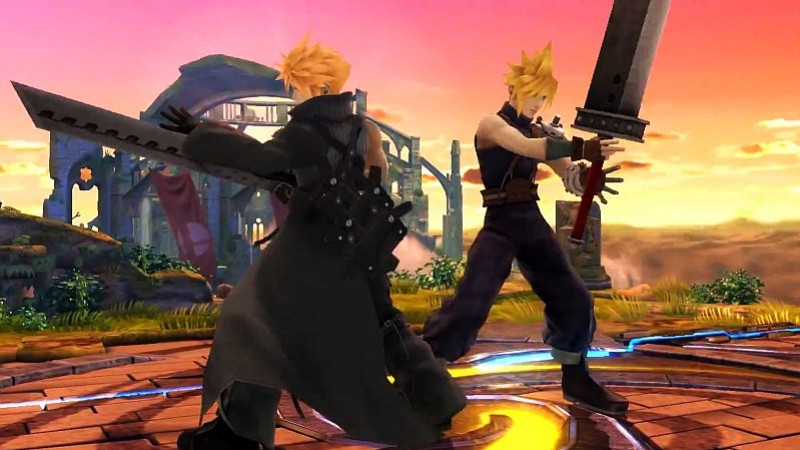 Клауд Страйф из Final Fantasy VII появится в Super Smash Bros. - изображение обложка