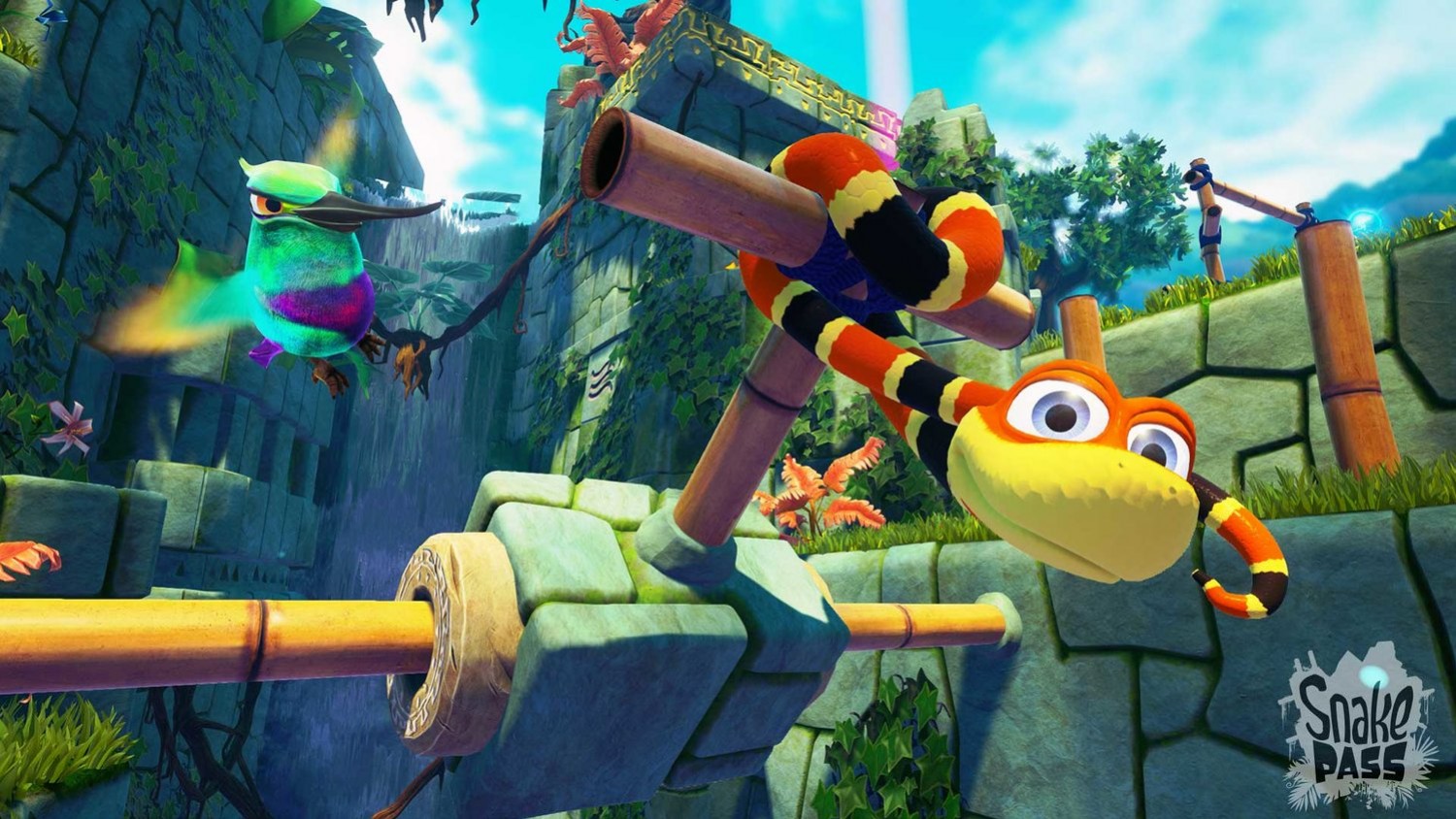 Sumo Digital объявила дату релиза Snake Pass - изображение обложка