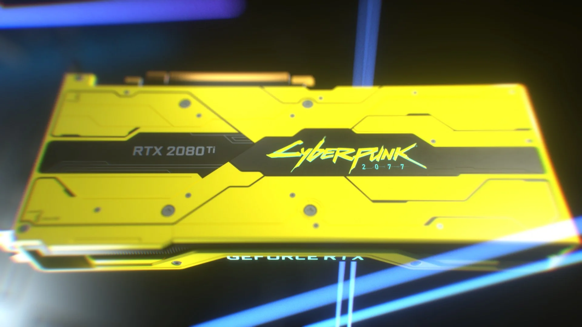 NVIDIA сделала всего 200 штук GeForce RTX 2080 Ti в стиле Cyberpunk 2077 - фото 1