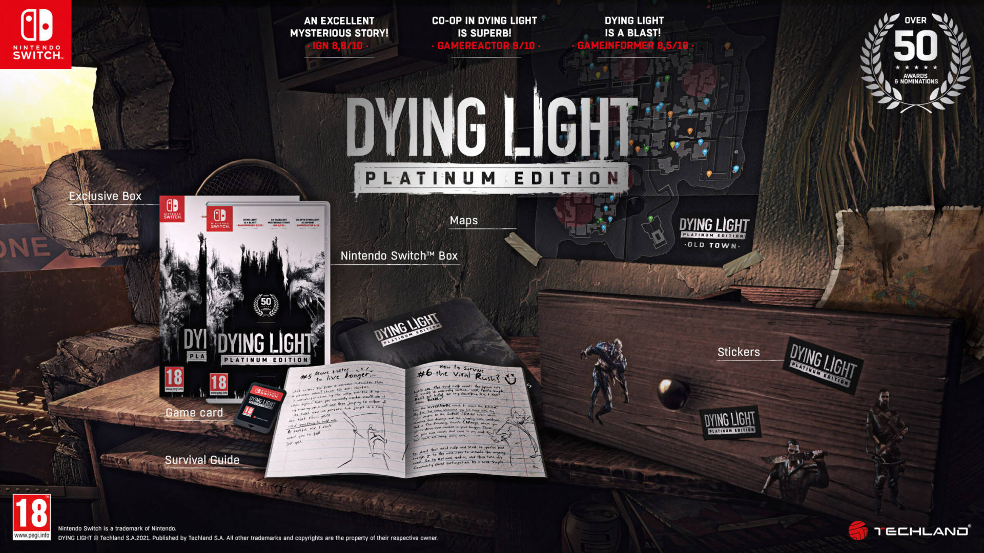 Полное издание Dying Light выпустят на Nintendo Switch - изображение 1 Полное издание Dying Light выпустят на Nintendo Switch - фото 1