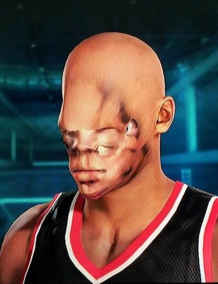 Недоработка NBA 2K15 пригодилась на Хэллоуин - изображение 1 Недоработка NBA 2K15 пригодилась на Хэллоуин - фото 1